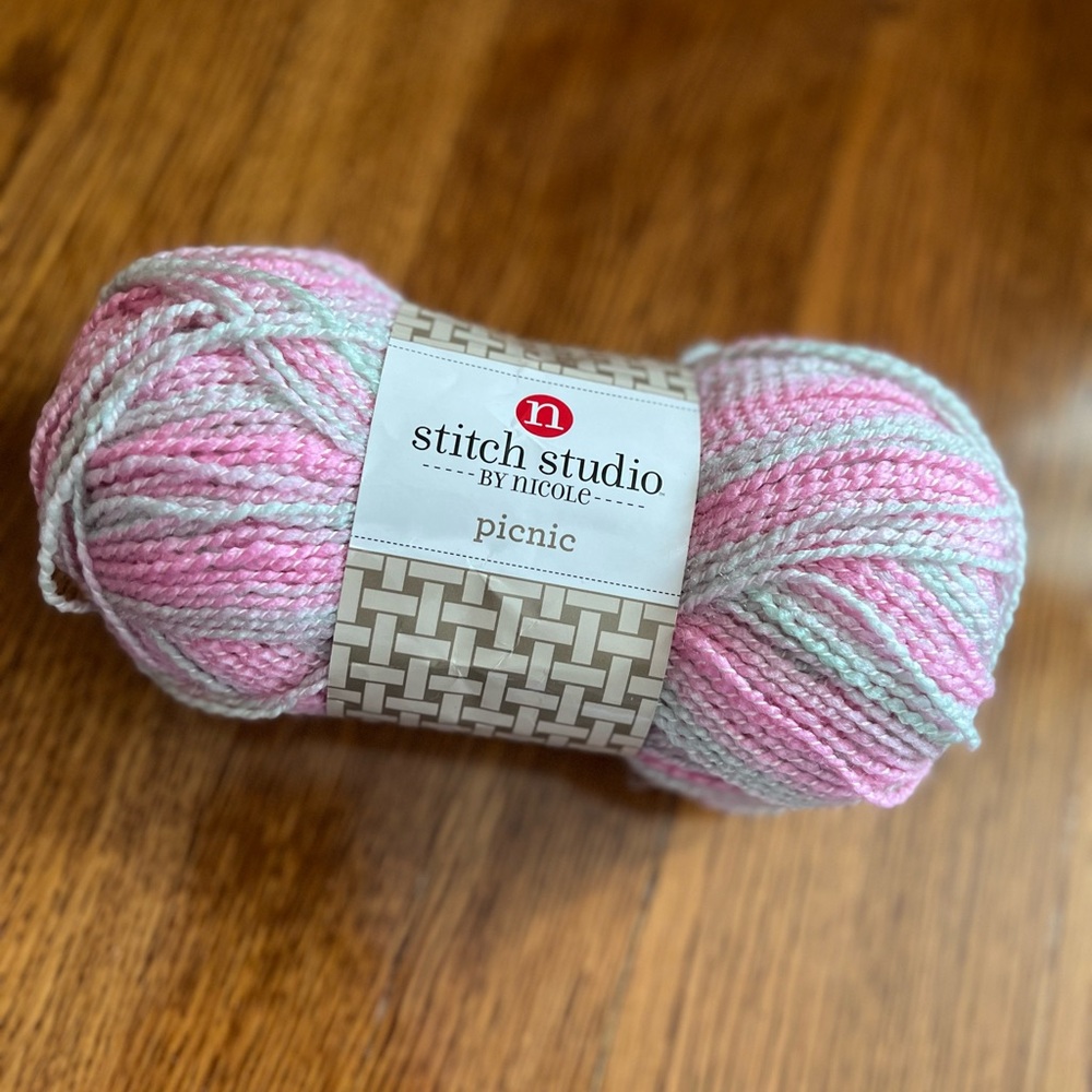 Stitch Studio by Nicole Watermelon 3Light Yarn Discontinued
